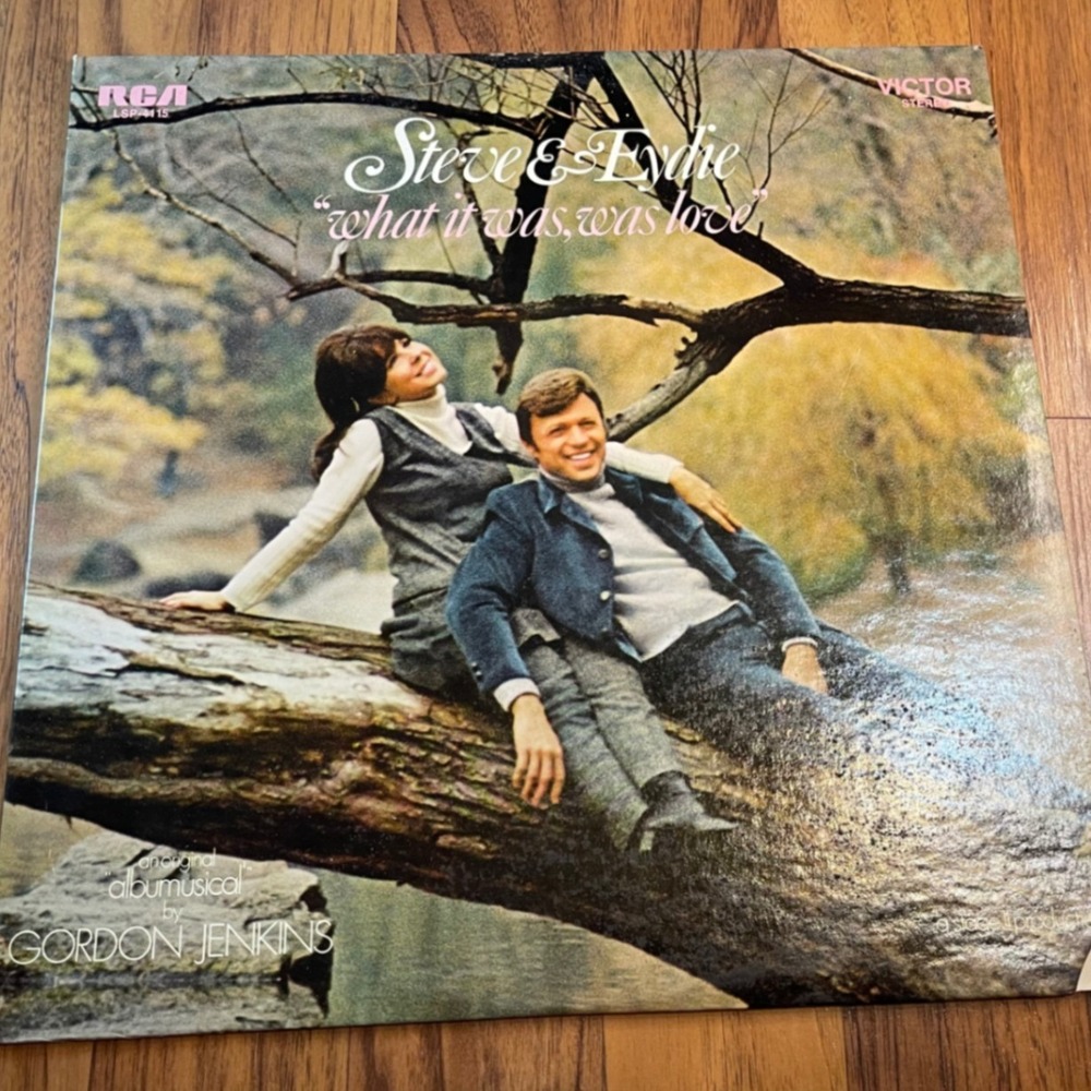 Steve & Eydie What It Was Was Love Vinyl LP RCA LSP-4115 Gordon Jenkins 1969